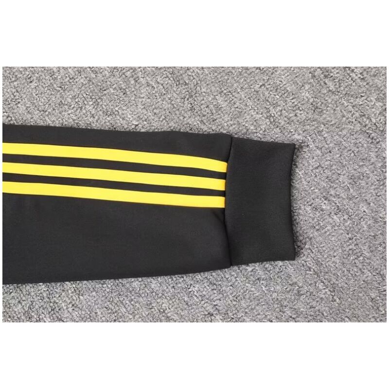 Mens Juventus Jacket + Pants Training Suit Black II 2023/24