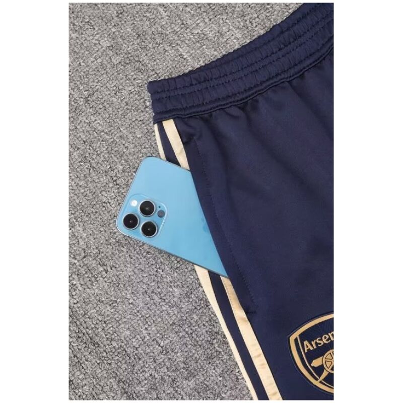 Mens Arsenal Jacket + Pants Training Suit Salvia Blue 2023/24