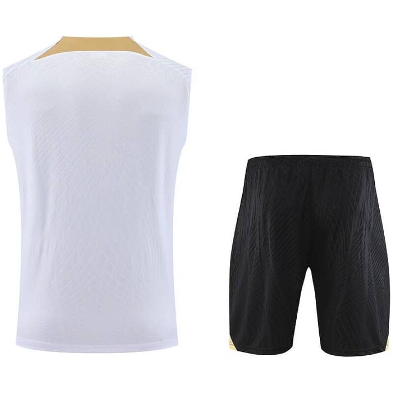 Mens Chelsea Short Training Suit White 2023/24