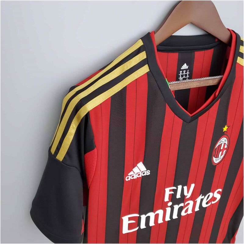 Retro AC milan home soccer jersey 2013/14
