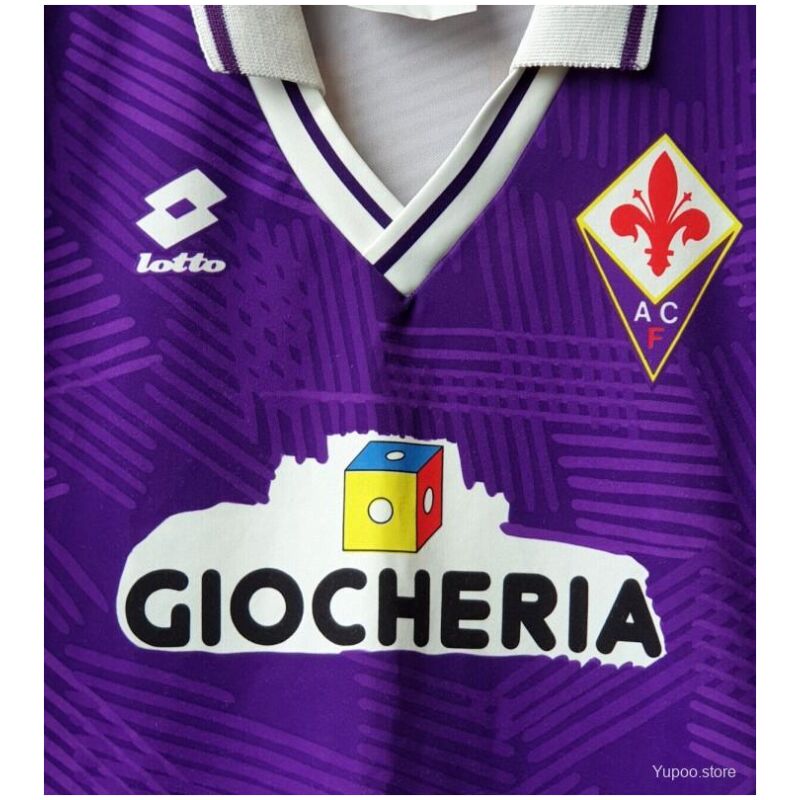 Retro Fiorentina Home Jersey 91/92
