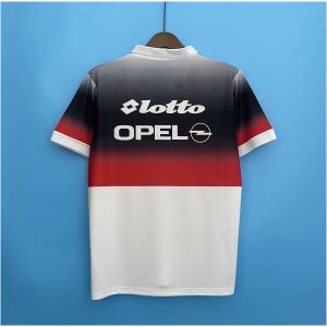 Retro AC Milan away White soccer jersey 1996/97