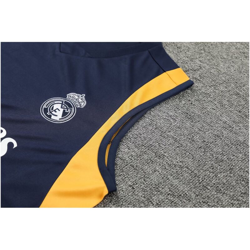 Mens Real Madrid Singlet Suit Deep Blue 2023/24