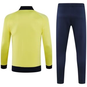 Mens Manchester City Jacket + Pants Training Suit Canary 2023/24