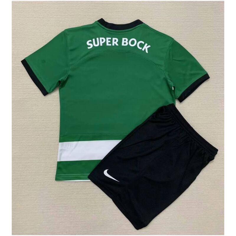 Kids Sporting Portugal Home Jersey 2023/24