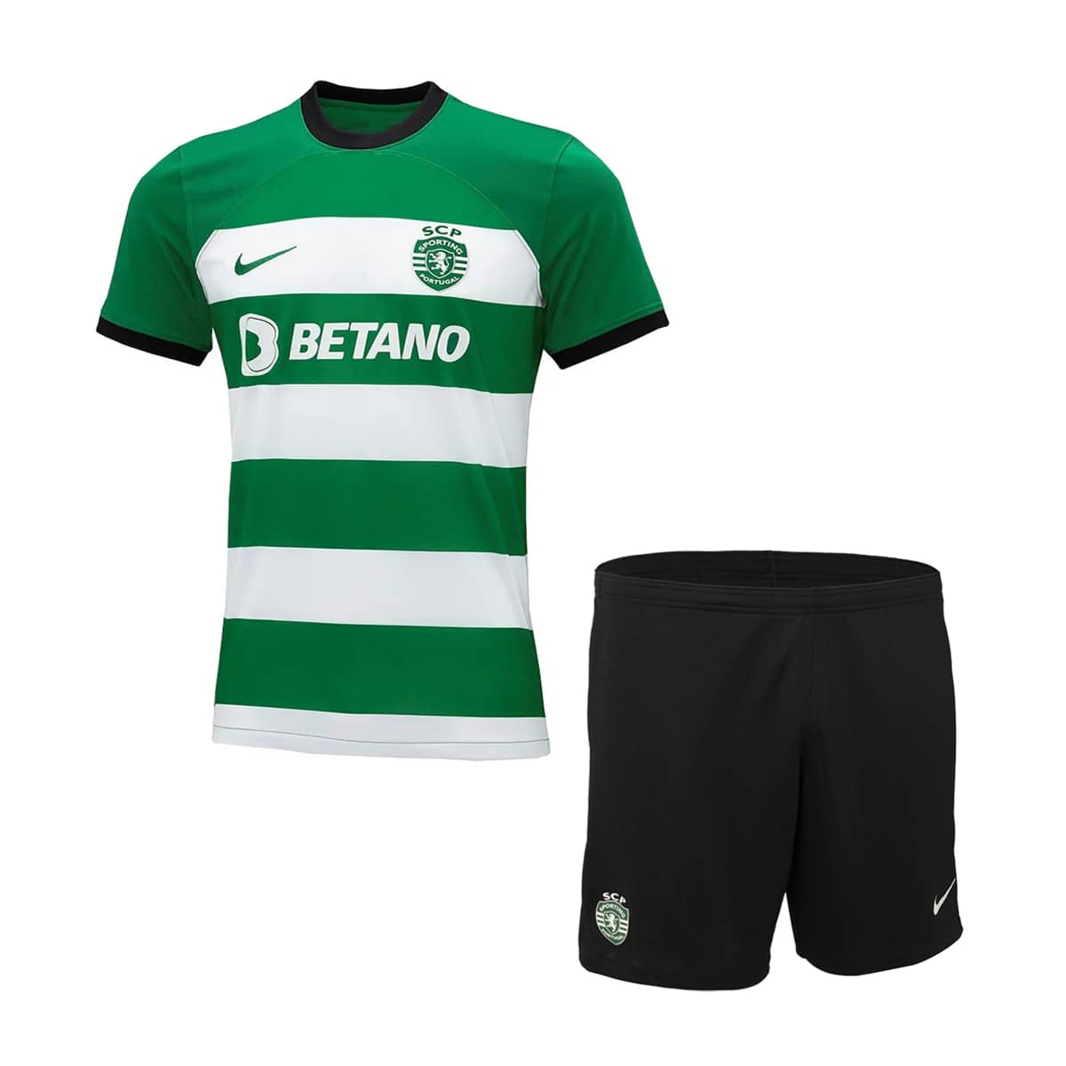Kids Sporting Portugal Home Jersey 2023/24