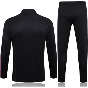 Real Madrid Trainingsanzug für Herren, Jacke + Hose, Schwarz, 2023/24