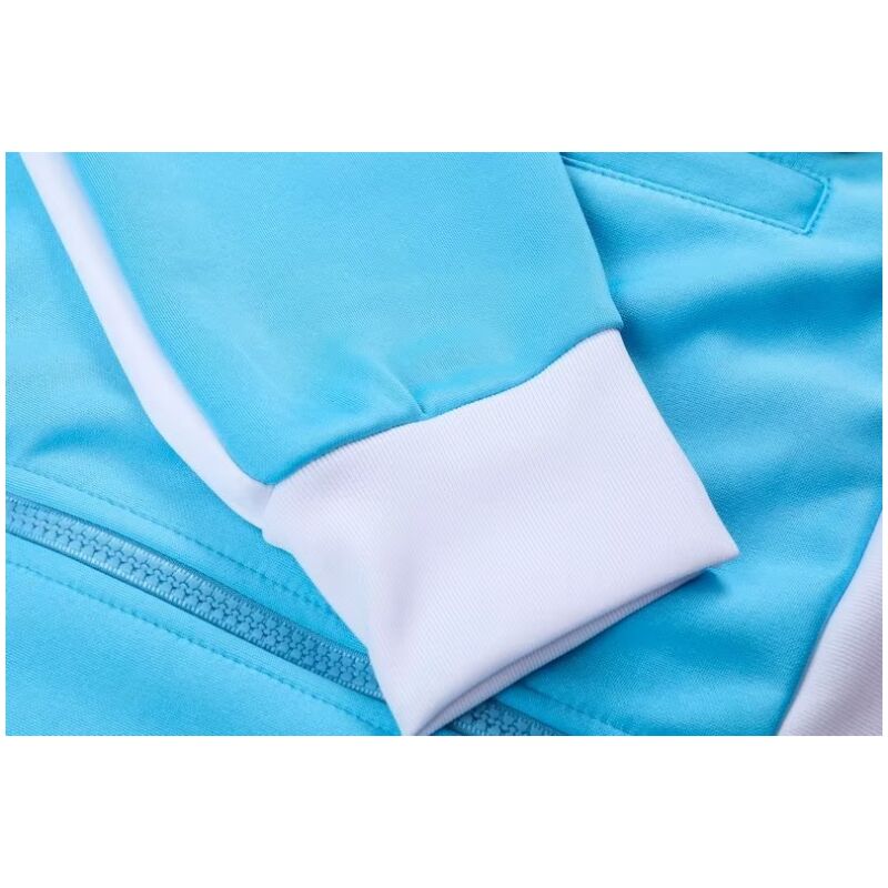 Mens Manchester City Jacket + Pants Training Suit Skye Blue 2023/24