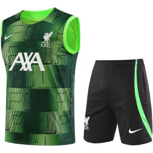 Mens Liverpool Singlet Suit Green 2023/24