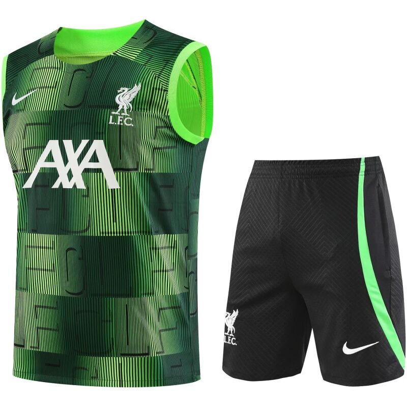 Mens Liverpool Singlet Suit Green 2023/24