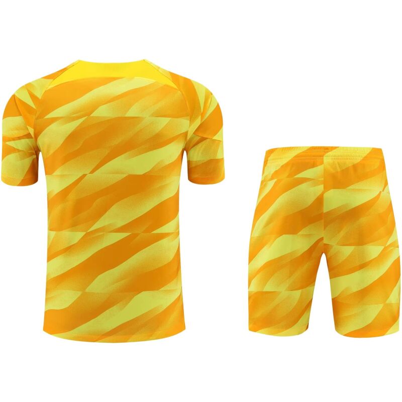 Mens PSG Goalkeeper Yellow Suit 2023/24