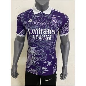Herren Real Madrid Sonderausgabe lila Drachen Jersey 2023/24