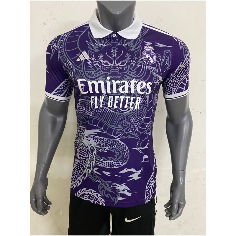 Mens Real Madrid Special Edition Purple Dragon Jersey 2023/24