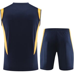 Mens Real Madrid Singlet Suit Deep Blue 2023/24