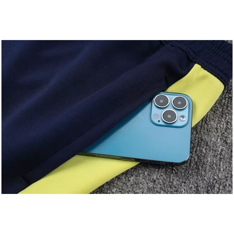 Mens Manchester City Jacket + Pants Training Suit Canary 2023/24