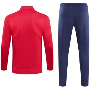 Mens Arsenal Jacket + Pants Training Suit Red 2023/24