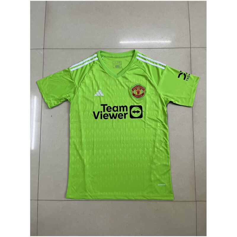 Mens Manchester United Goalkeeper Green Jersey 2023/24