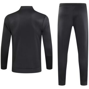 Mens Juventus Jacket + Pants Training Suit Black II 2023/24