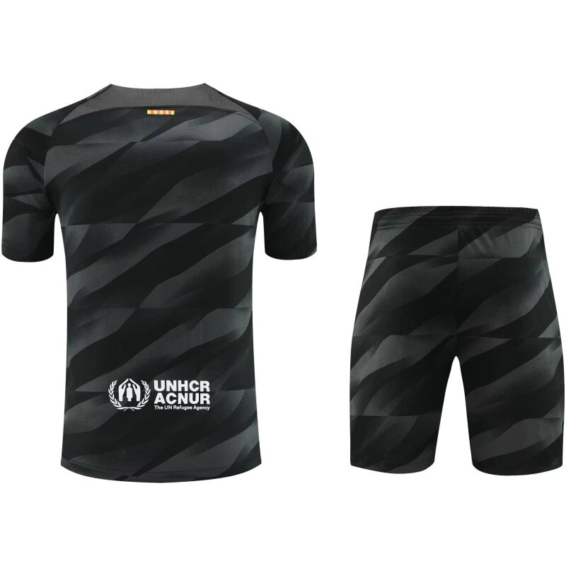 Mens Barcelona Goalkeeper Black Suit 2023/24