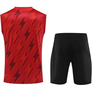 Mens Arsenal Singlet Suit Red 2023/24