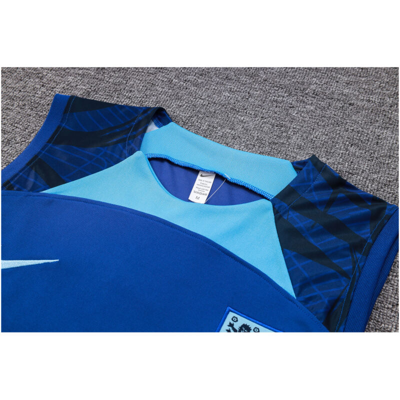 Mens England Singlet Suit Cobalt Blue 2023