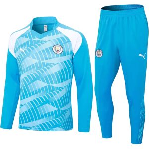 Mens Manchester City Training Suit Blue 2023/24