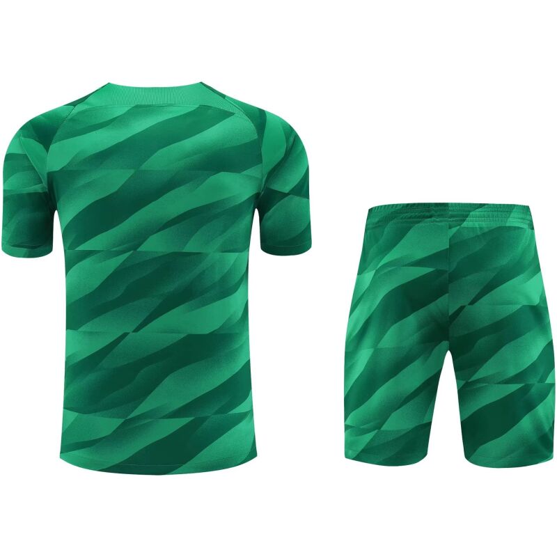 Mens PSG Goalkeeper Green Suit 2023/24