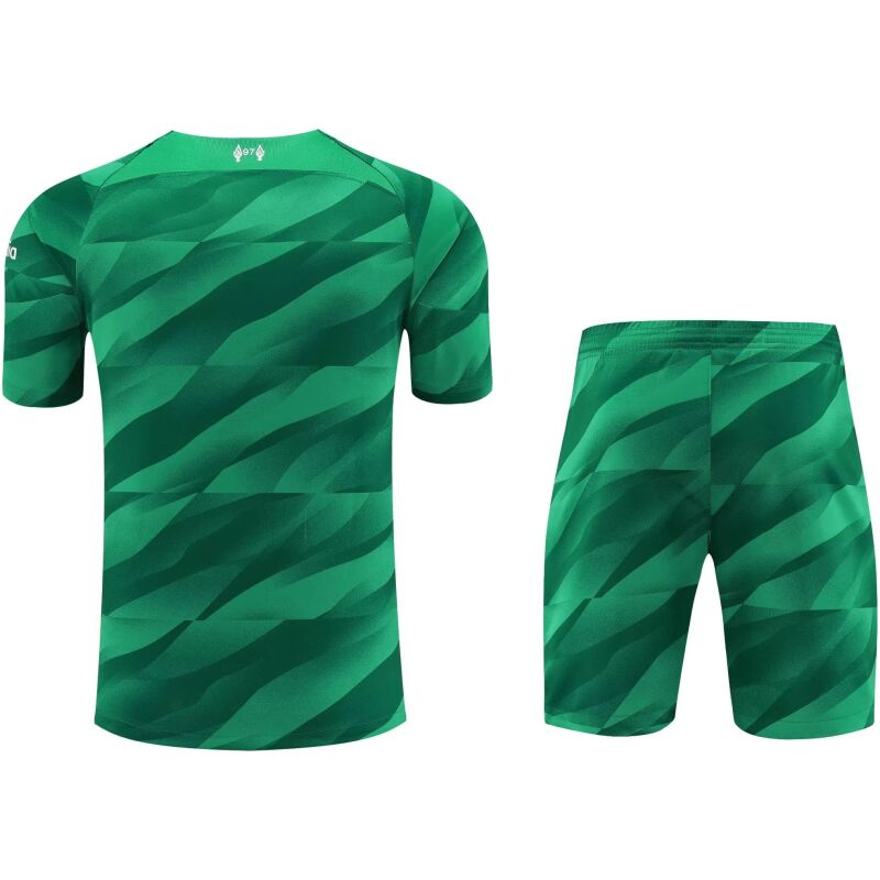 Mens Liverpool Goalkeeper Green Suit 2023/24