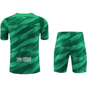 Mens Barcelona Goalkeeper Green Suit 2023/24
