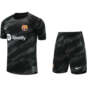 Mens Barcelona Goalkeeper Black Suit 2023/24
