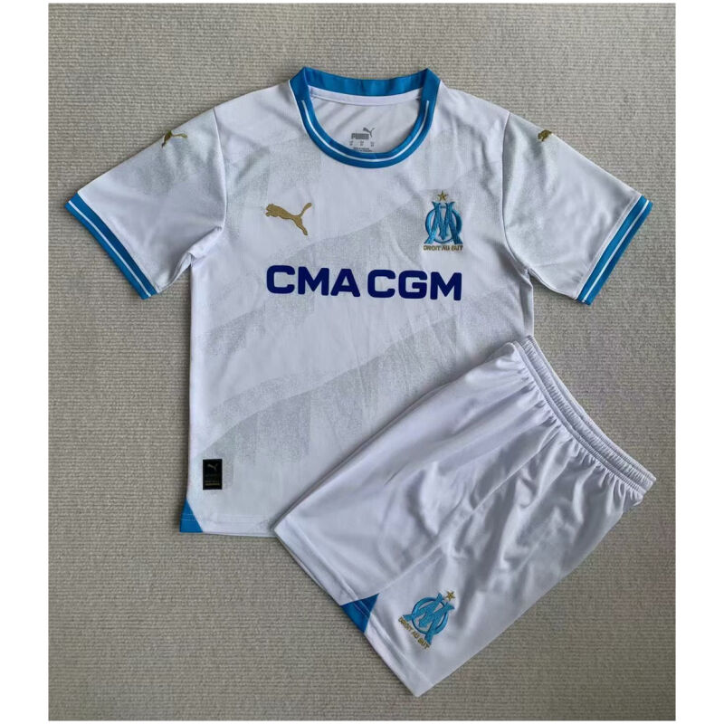 Kids Olympique Marseille Home Jersey 2023/24