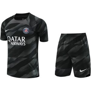 Mens PSG Goalkeeper Black Suit 2023/24