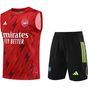 Mens Arsenal Singlet Suit Red 2023/24