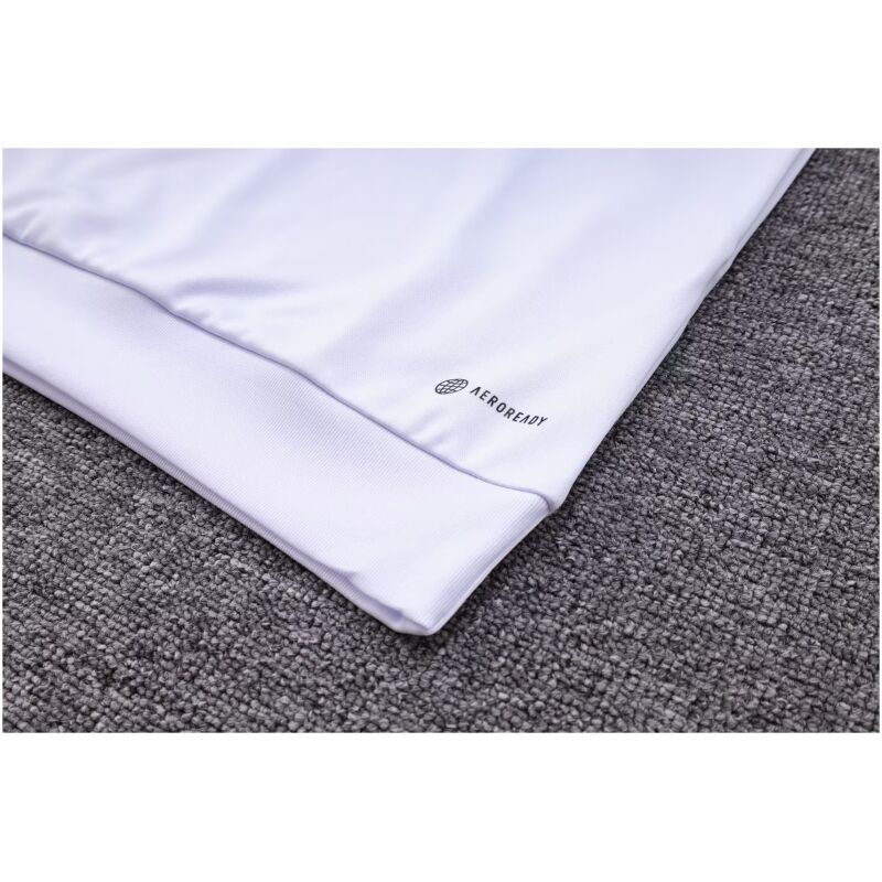 Mens Real Madrid Training Suit Crew Neck White 2023/24