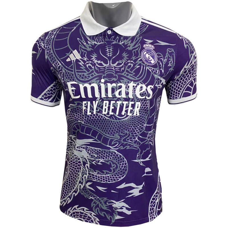 Mens Real Madrid Special Edition Purple Dragon Jersey 2023/24