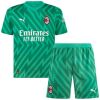 Kids AC Milan Goalkeeper Green Jersey 2023/24