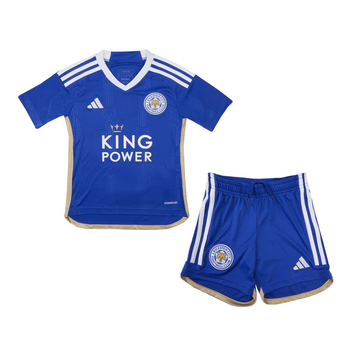 Kids Leicester City Home Jersey 2023/24