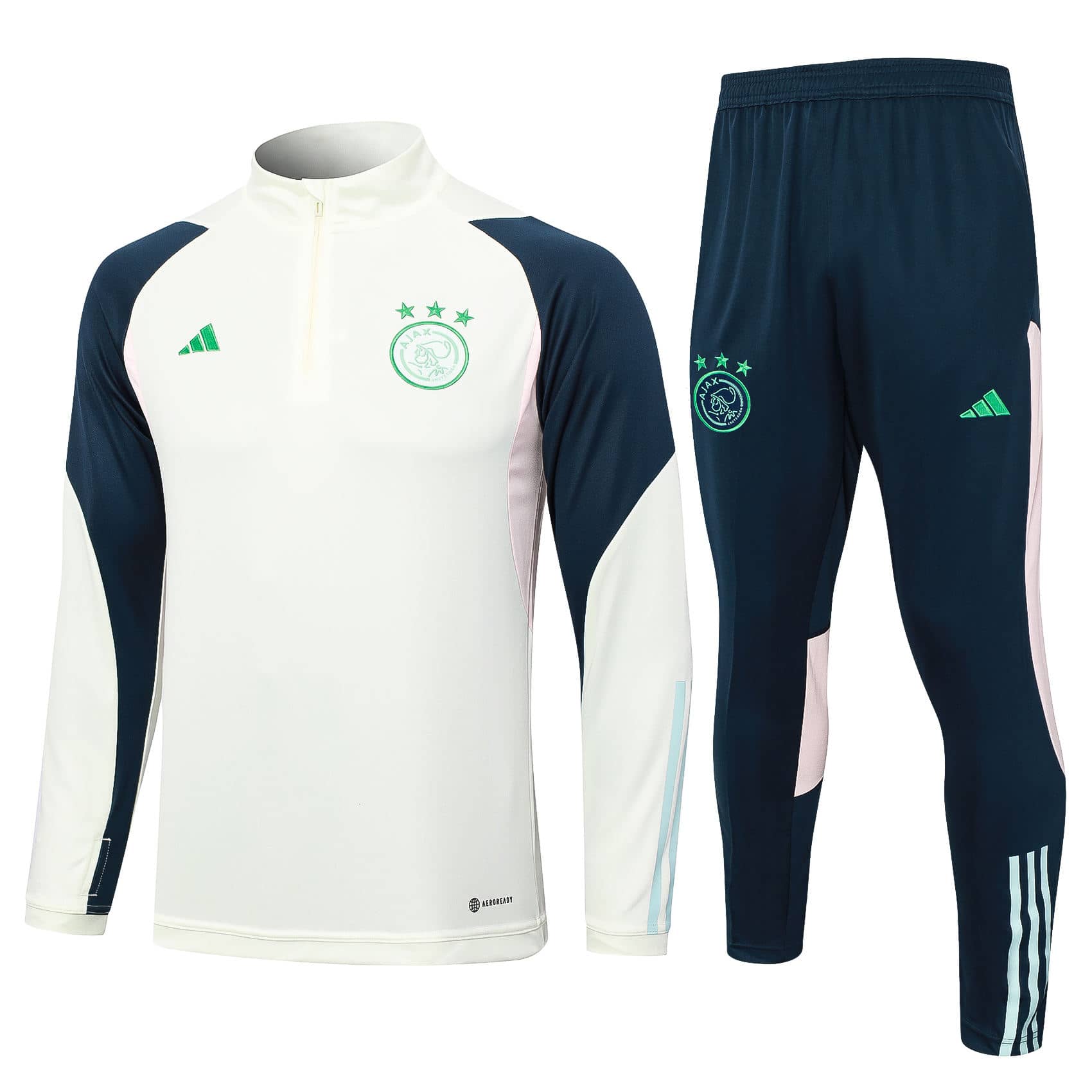 Herren Ajax Trainingsanzug Mist Grün 2023/24