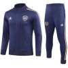 Mens Arsenal Jacket + Pants Training Suit Salvia Blue 2023/24