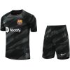 Mens Barcelona Goalkeeper Black Suit 2023/24