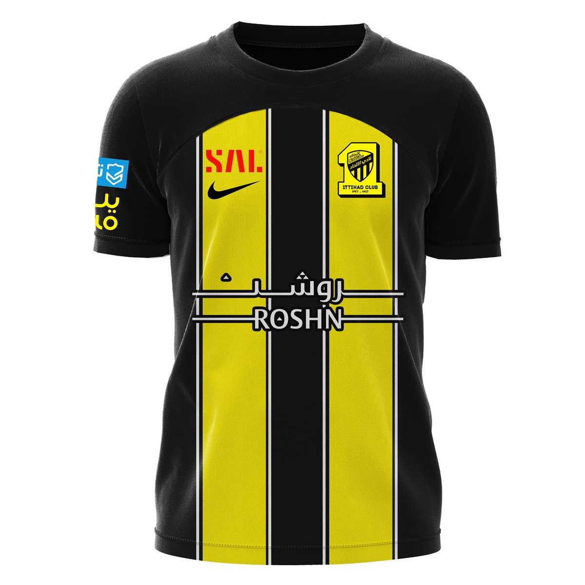 Mens Ittihad Jeddah Home Jersey 2023/24