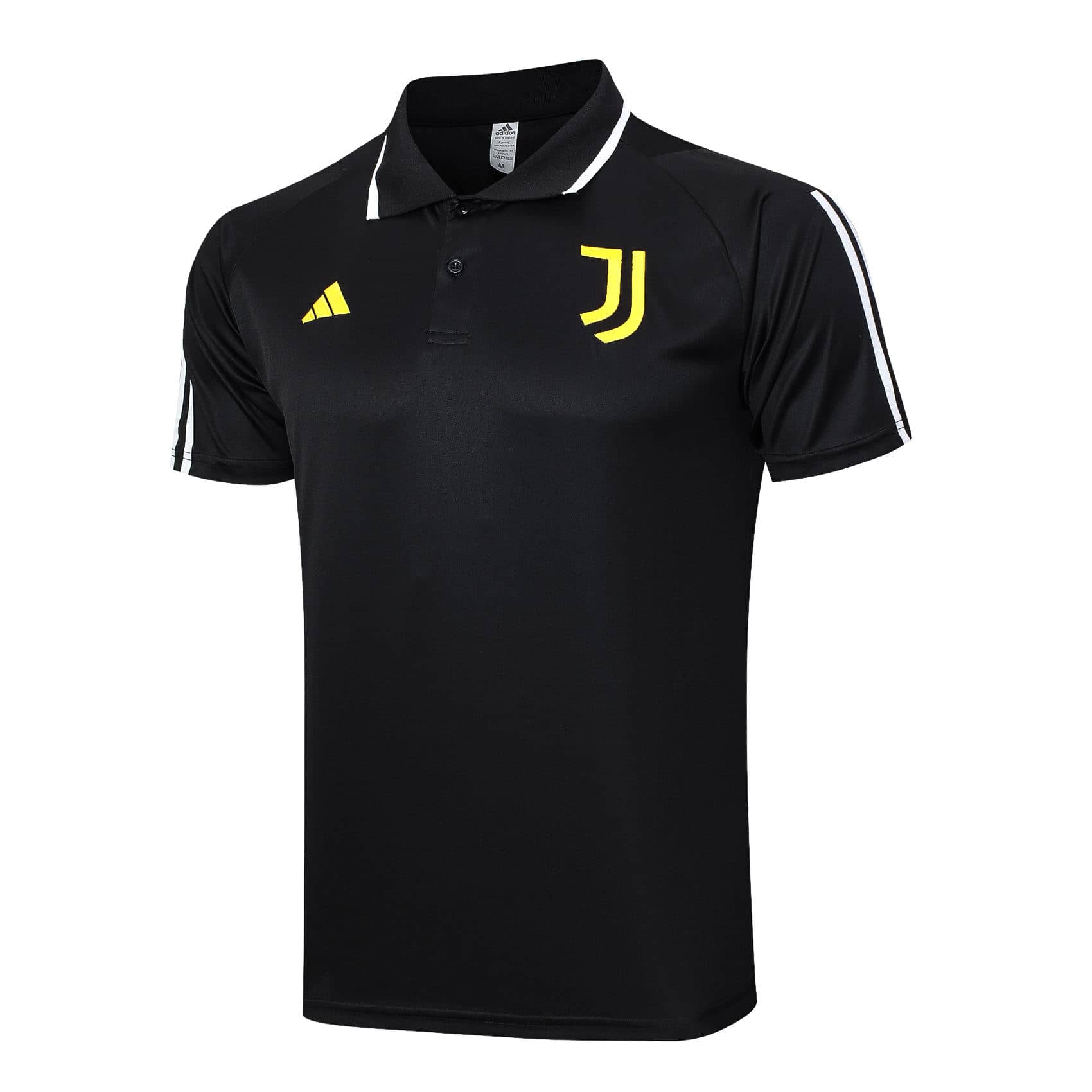 Mens Juventus Polo Shirt Black 2023/24