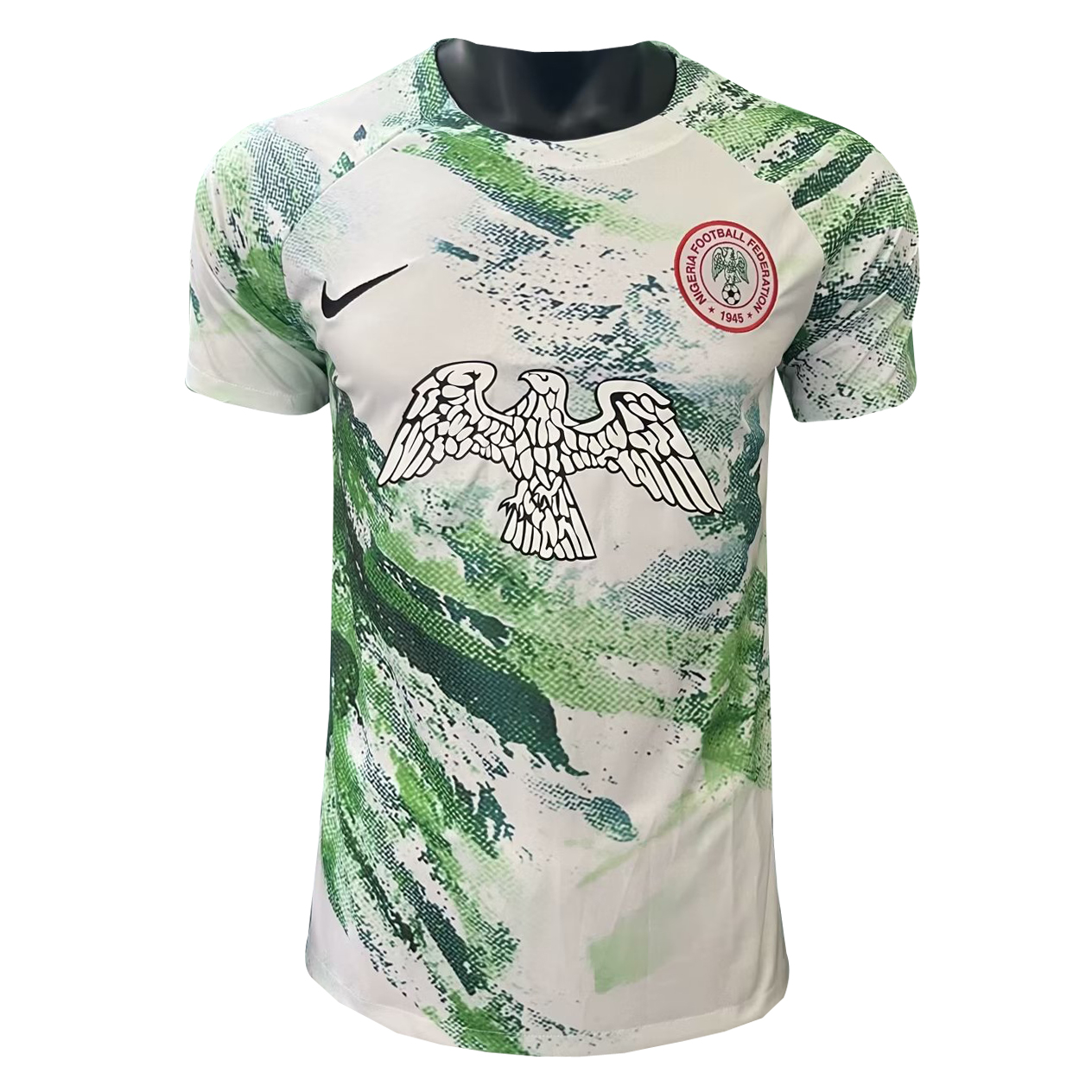 Mens Nigeria Short Training Jersey Green 2023/24