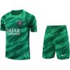 Mens PSG Goalkeeper Green Suit 2023/24