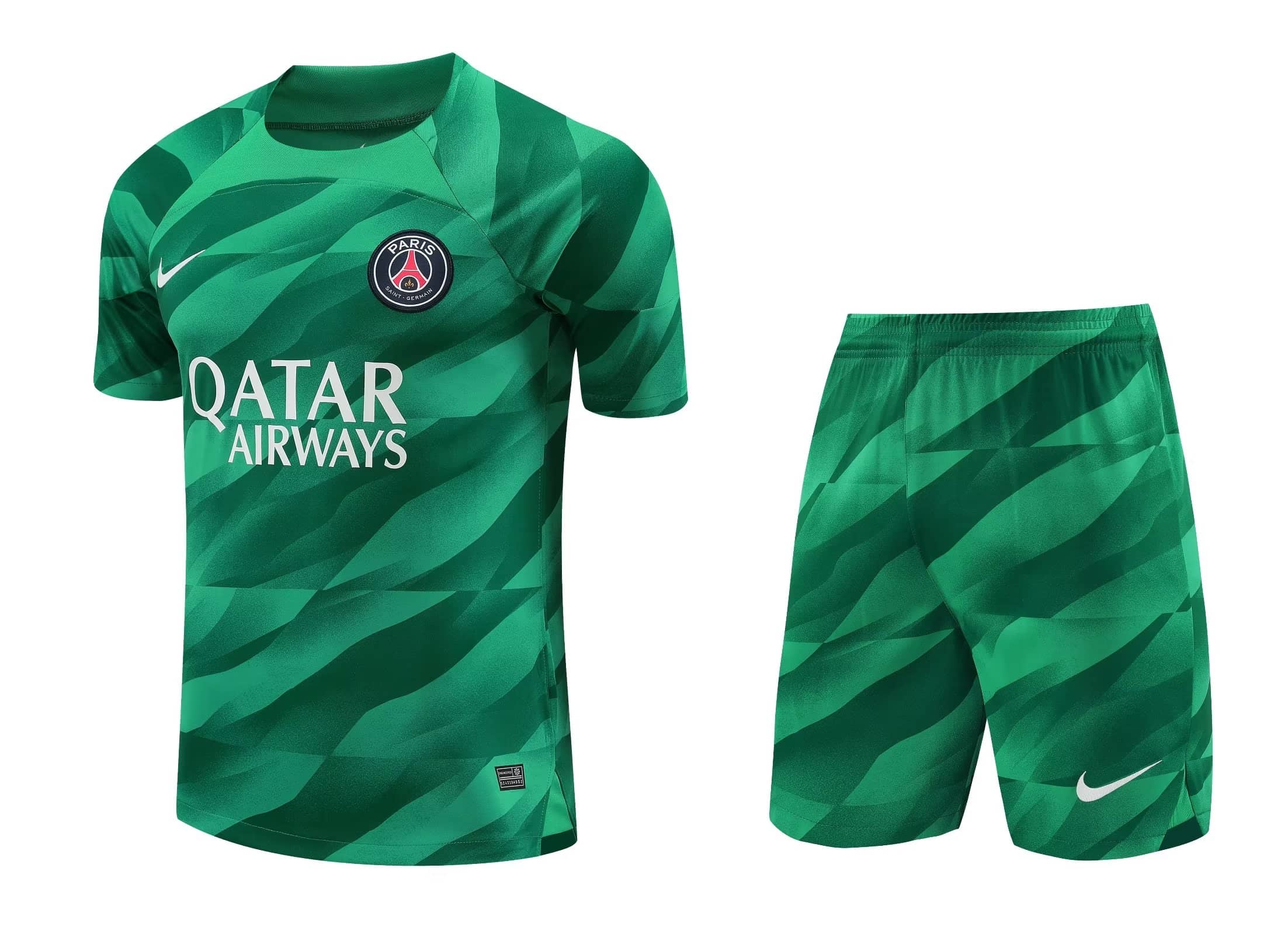 Mens PSG Goalkeeper Green Suit 2023/24