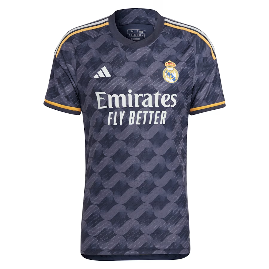 Mens Real Madrid Away Authentic Jersey 2023/24 – Match