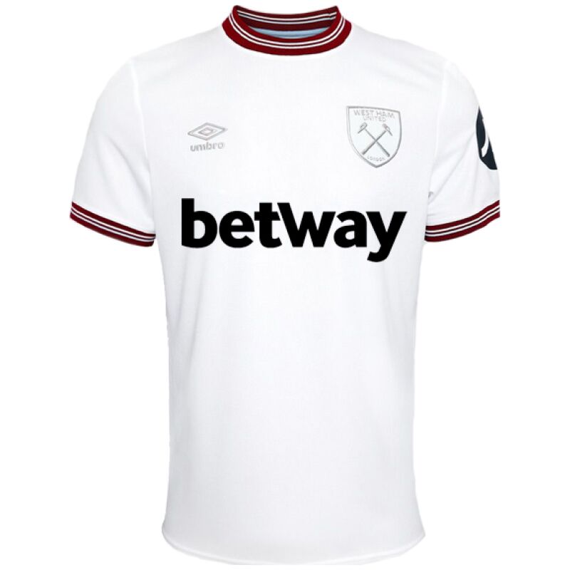 Mens West Ham United Away Jersey 2023/24