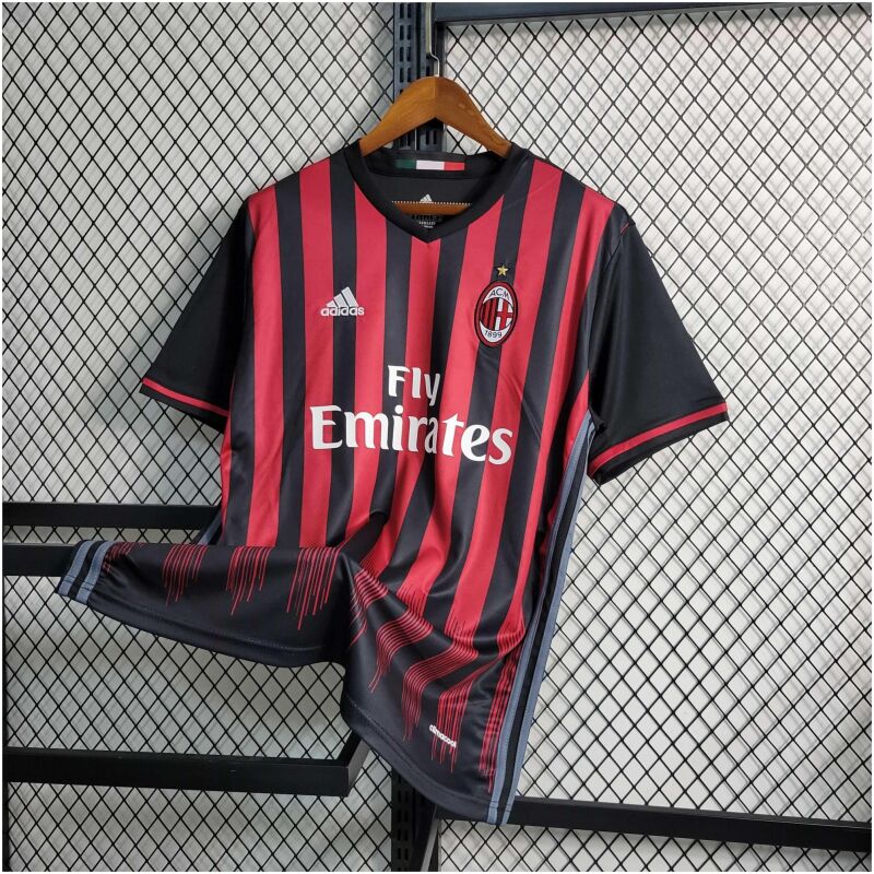Retro AC Milan Home soccer jersey 2016/17