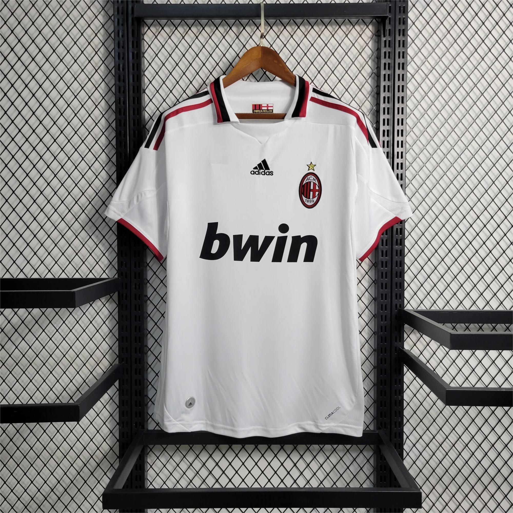 Retro AC Milan away soccer jersey 2009/10