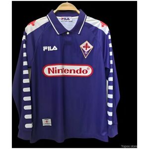 Retro Fiorentina Home Long Sleeve Jersey 98/99